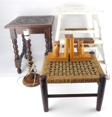 Lot 40 - Various items of small furniture