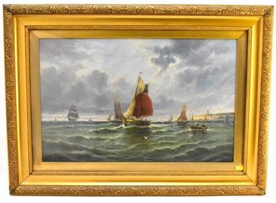 Lot 337 - M. JACKSON (British, 19th century); oil on...