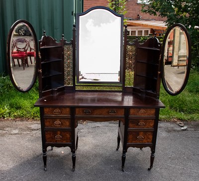Lot 2378 - LAMB OF MANCHESTER; a good Edwardian walnut...