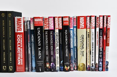 Lot 1 - MARVEL; a collection of graphic novels to...