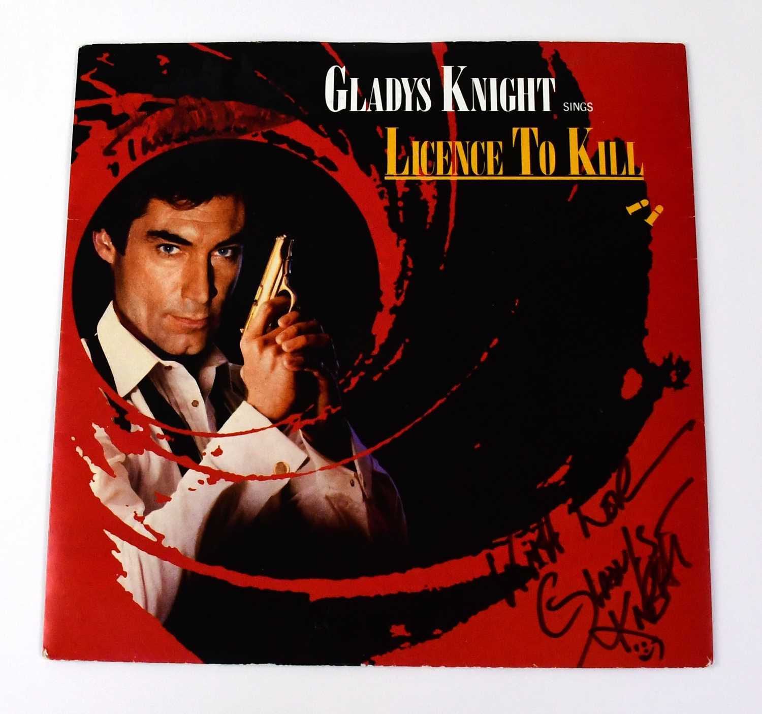 Lot 269 - GLADYS KNIGHT; 'Licence to Kill' single,