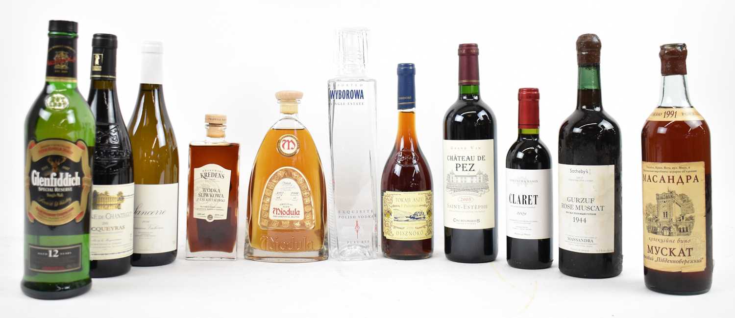 Lot 317 A mixed case of alcohol including 1944