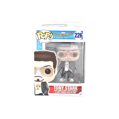 Lot 134 - ROBERT DOWNEY JR; a Pop Marvel Bobble-Head...