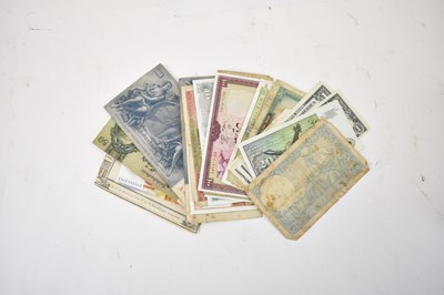 Lot 261 - A quantity of vintage world bank notes.