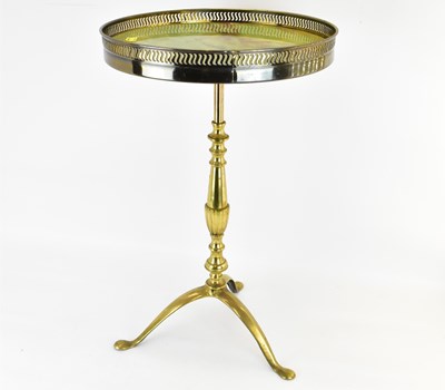 Lot 41 - Two vintage wine tables, one with faux marble...