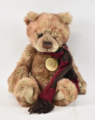 Lot 331 - CHARLIE BEARS; a stuffed bear titled 'Adam',...