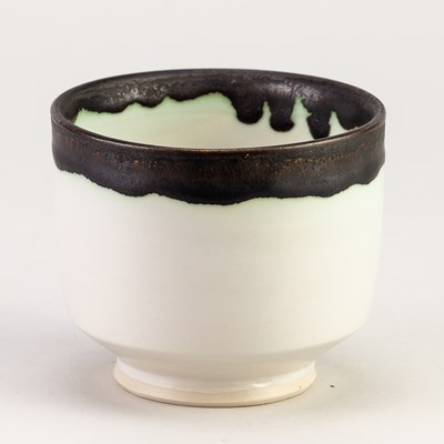 Lot 21 - EMMANUEL COOPER (1938-2012); a small porcelain...
