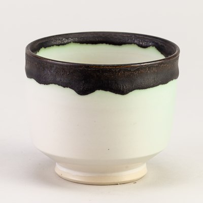 Lot 21 - EMMANUEL COOPER (1938-2012); a small porcelain...