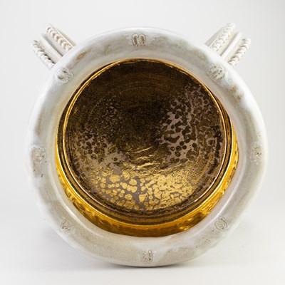 Lot 66 - RICH MILLER (born 1981); a large stoneware...