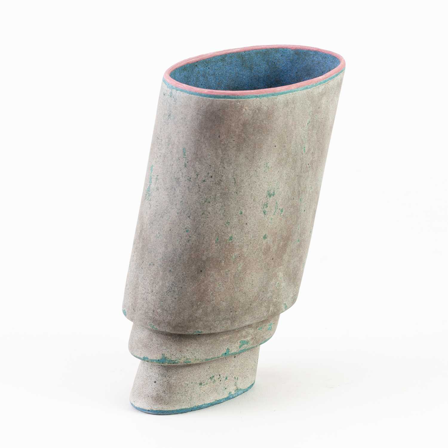 Lot 34 - ELIZABETH FRITSCH (born 1940); 'Stone Cup