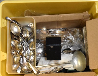 Lot 766 - A good quantity of plated items, predominantly...