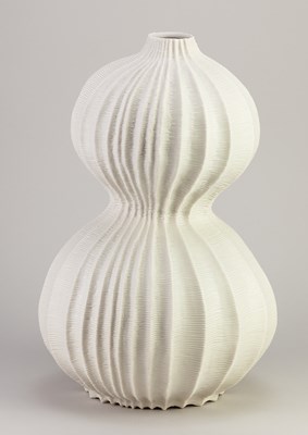 Lot 86 - ANDREW WICKS (born 1973); 'Gourd Vase', a tall...