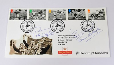 Lot 651 - NOTTINGHAM FOREST; a first day cover for 14th...