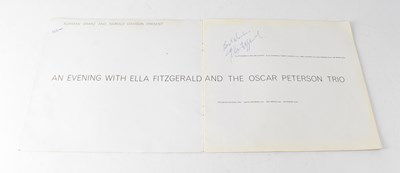 Lot 162 - ELLA FITZGERALD; 'An Evening with...'...