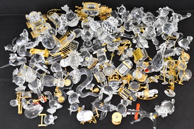 Lot 470 - SWAROVSKI; a large collection of crystal...