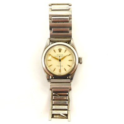 Lot 1166 - ROLEX; a gentlemen's Oyster Speedking...