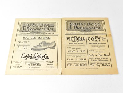 Lot 673 - EVERTON/LIVERPOOL FOOTBALL CLUBS; two early...