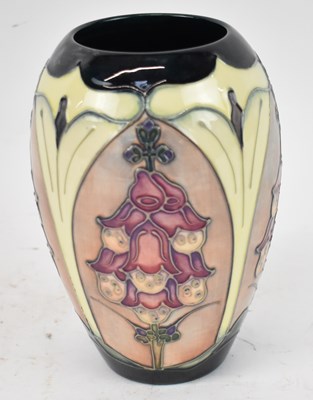 Lot 440 - MOORCROFT; an ovoid form vase, decorated in...