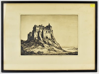 Lot 598 - KENNETH STEEL (1906-1973); a drypoint etching...