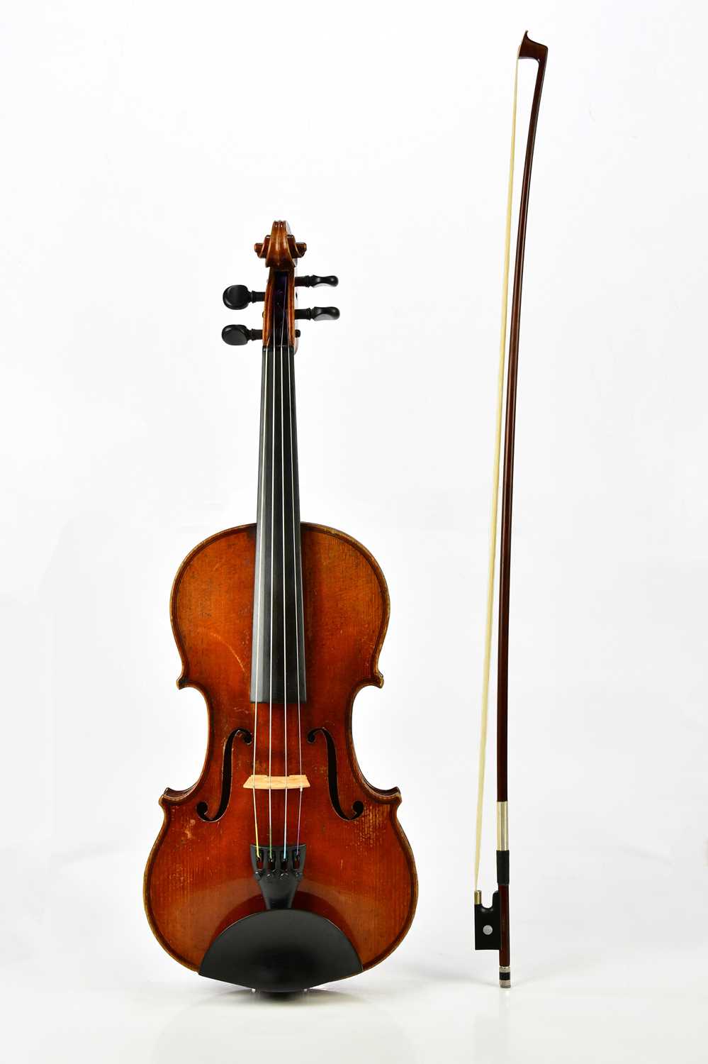 Lot 1234 - A full size 'Artist Apollo' violin, Style 8,...