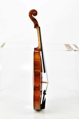 Lot 1234 - A full size 'Artist Apollo' violin, Style 8,...