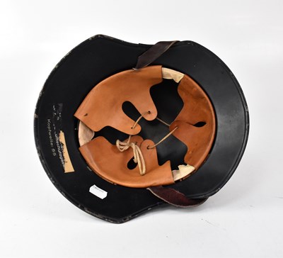 Lot 571 - A WWII period German Luftschutz helmet,...