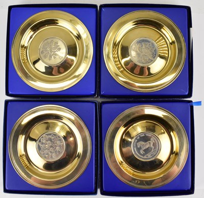 Lot 764 - THE TOWER MINT; four nickel silver collectors'...