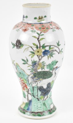 Lot 528 - A 19th century Chinese porcelain vase...