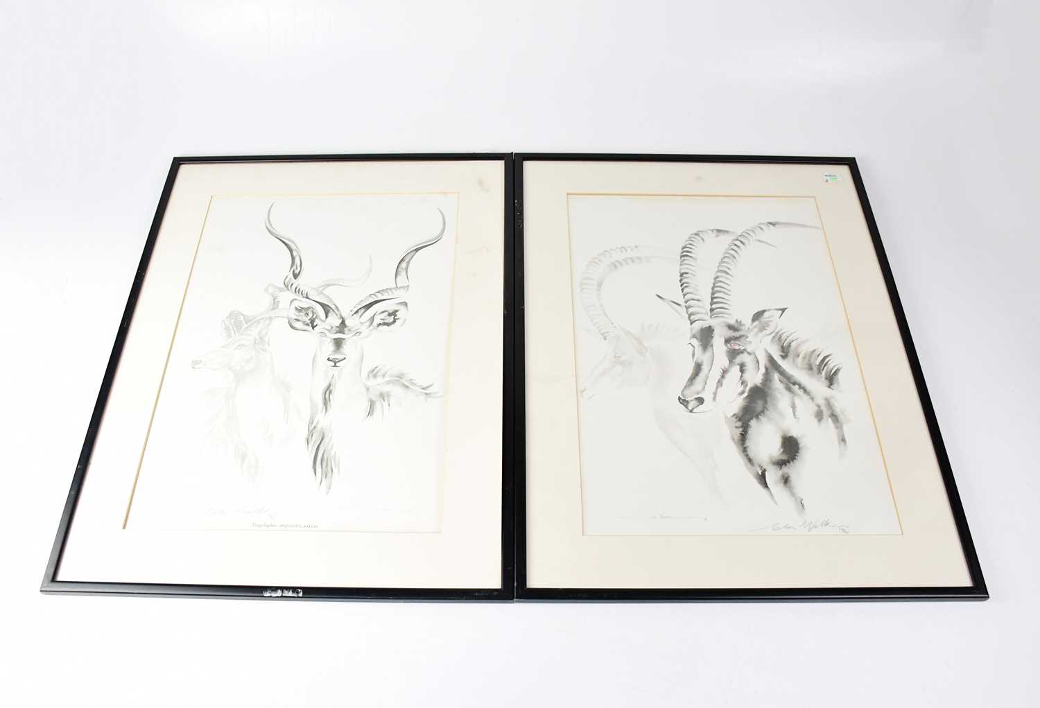 Lot 631 - CLIVE WALKER; a pair of signed limited edition...