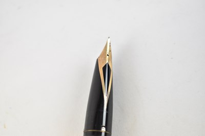 Lot 238 - SHEAFFER; a gold plated fountain pen and...