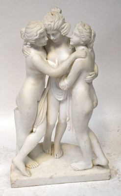 Lot 509 - AFTER ANTONIO CANOVA (Italian, 1757-1822); a...