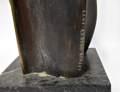 Lot 511 - ARTHUR DOOLEY (1929-1994); a rare bronze...