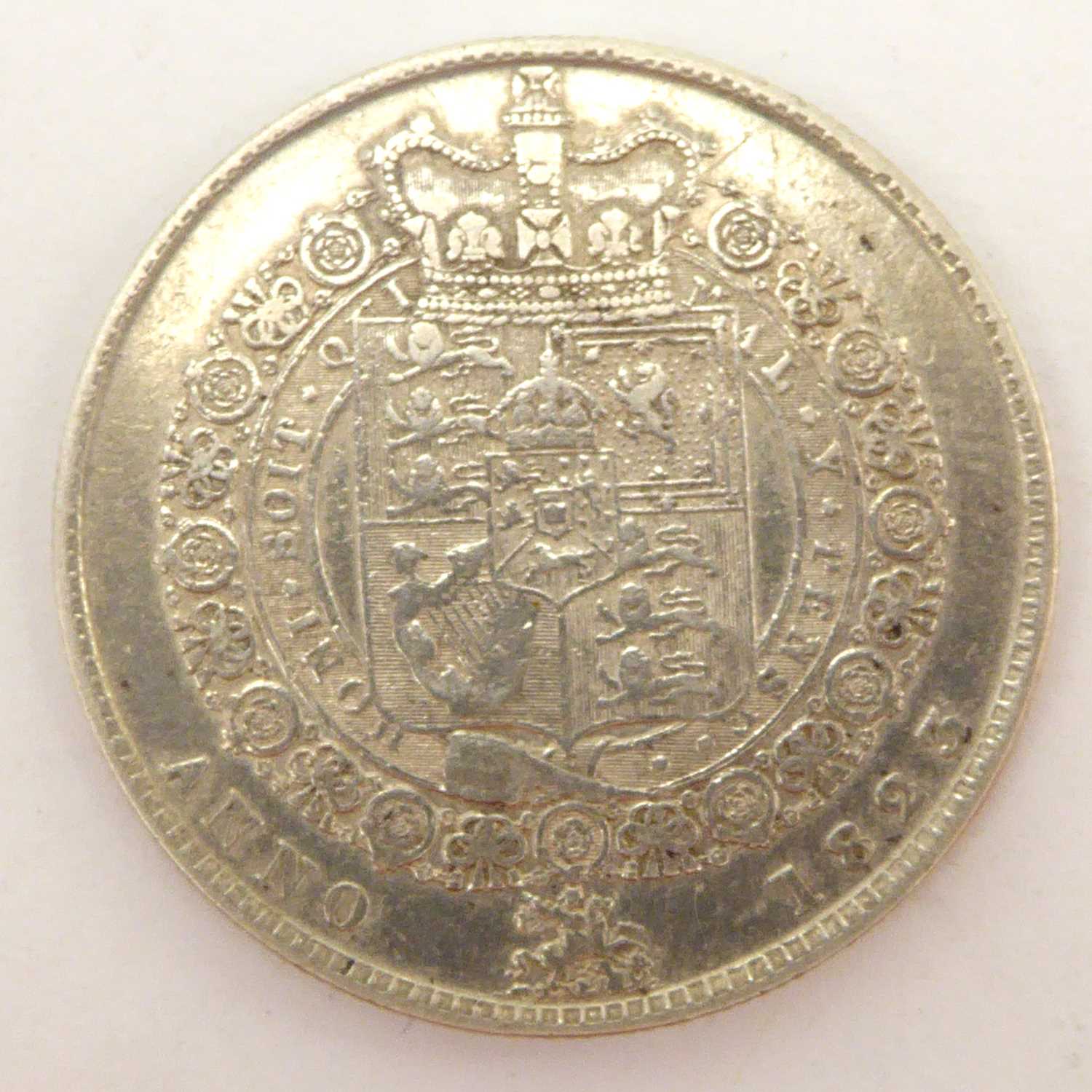 Lot 954 - A George IV 1823 half crown, second reverse.