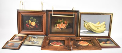 Lot 152 - A collection of still life paintings and...