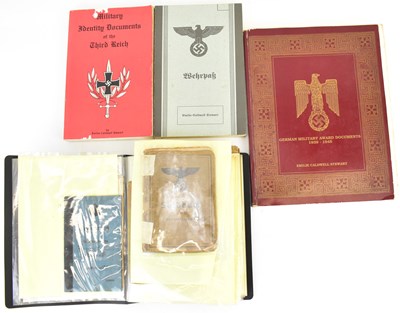 Lot 531 - Various WWII German military ephemera, to...