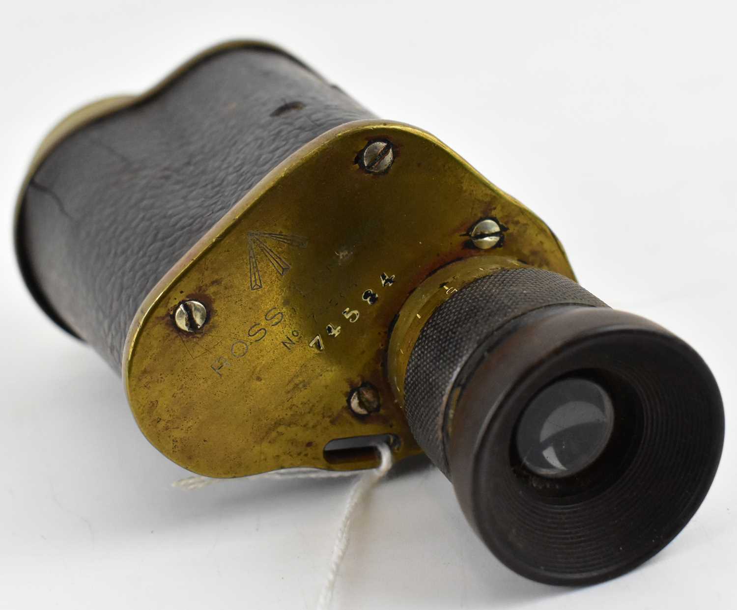 Lot 552 - A WWI Ross of London military monocular,...