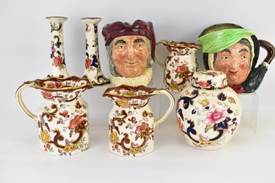 Lot 428 - Various pottery collectibles to include two...