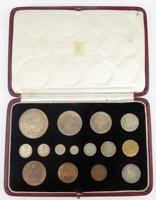 Lot 900 - ROYAL MINT; a '1937 Specimen Coins Set'...