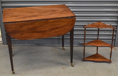 Lot 60 - An early 19th century mahogany Pembroke table...