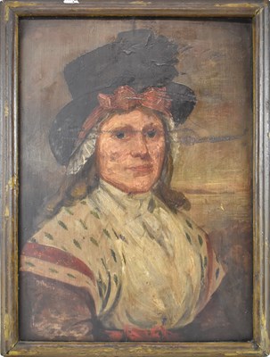 Lot 148 - UNATTRIBUTED; a 19th century oil on board...