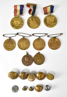 Lot 230 - A small collection of Coronation medals,...