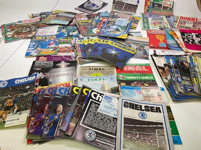 Lot 22 - A large collection of sporting programmes,...