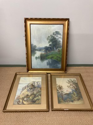 Lot 309 - TORQUAY INTEREST; two watercolours, Daddyhole...