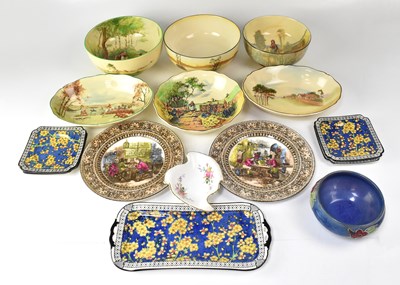 Lot 395 - ROYAL DOULTON; a collection of vintage bowls,...