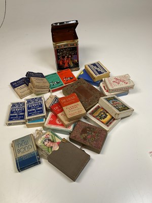 Lot 93 - A quantity of vintage playing cards.