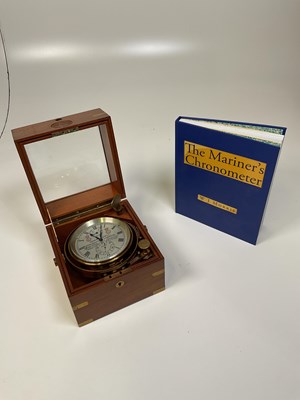 Lot 1 - JOSEPH SEWILL; a two-day marine chronometer no....