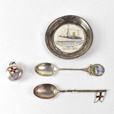 Lot 268 - Four silver items for The Imperial Direct West...