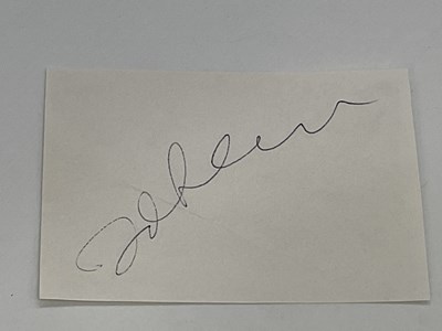 Lot 2023 - JOHN LENNON; a single piece of paper bearing...