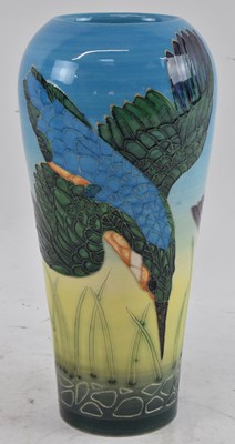 Lot 432 - DENNIS CHINAWORKS; a vase decorated in the...