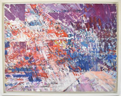 Lot 122 - DEXTER BROWN (born 1942); oil on canvas,...